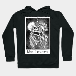 the Lovers Tarot Art Hoodie